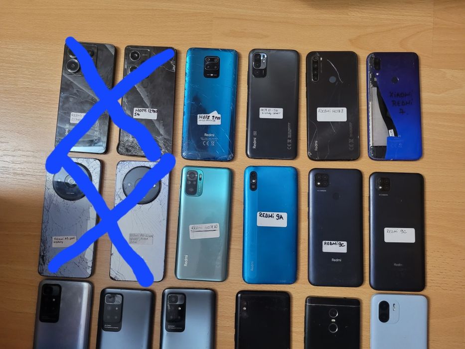 Lot telefoane de piese redmi
