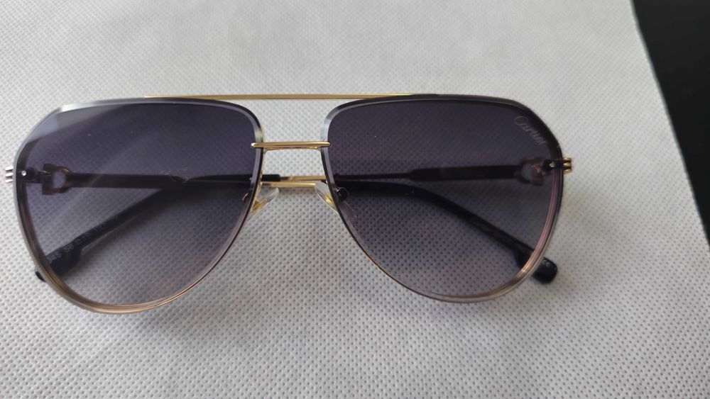 Ochelari de soare Cartier rama aurire