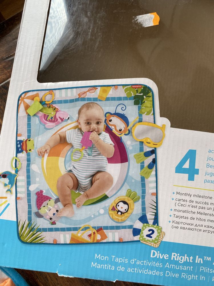 Jucărie bebeluși dive right in by Fisher-Price mat