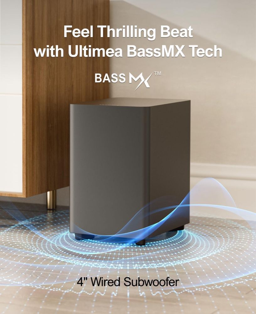 ULTIMEA 7.1ch Virtual Surround Sound Bar