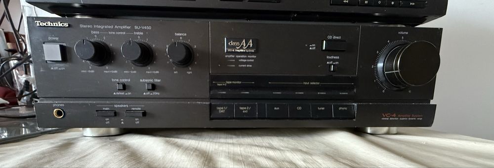Technics Amplificator  , egalizator SH E70, deck , tuner