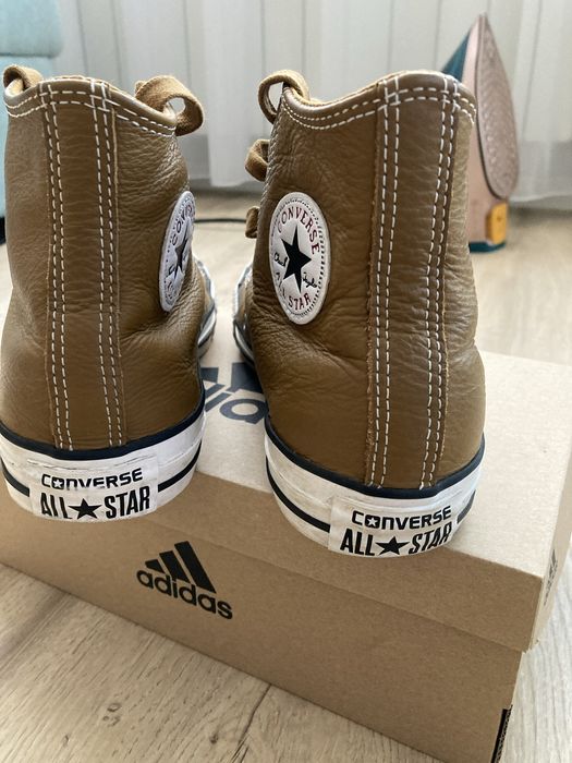 Детски кожени кецове Converse