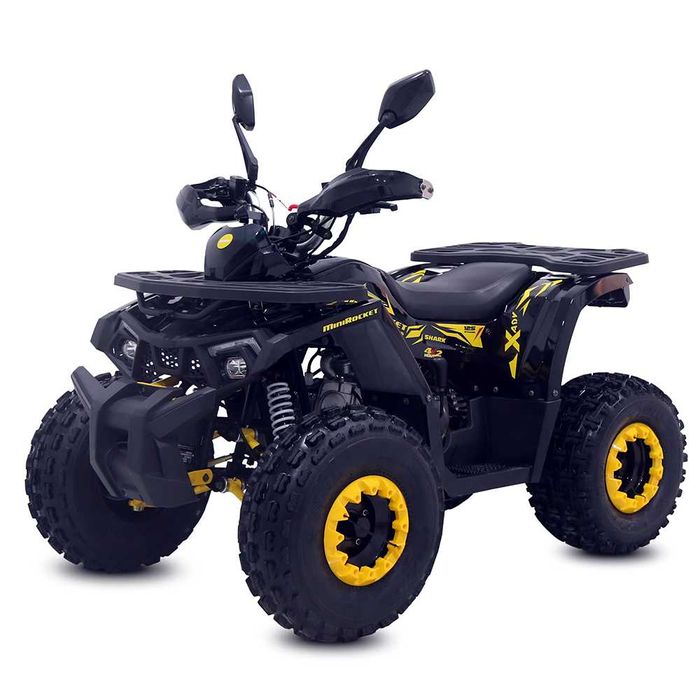 Atv 125cc Tao Shark 8" semi-automat 4T benzina galben