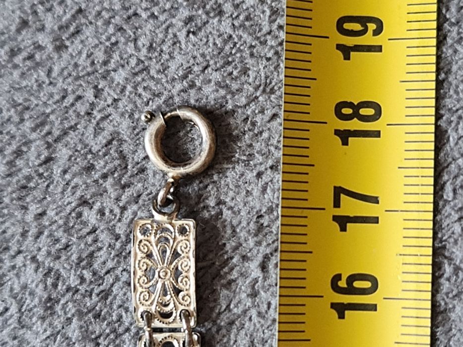 Bratara argint 925 vintage,model deosebit,gen filigran