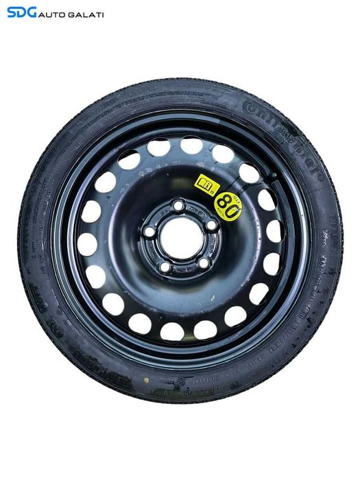 Roata Janta Rezerva Slim T115 70 16 R16 Opel Astra J 2009 - 2016 Cod 13267272 2160141 [G0041]