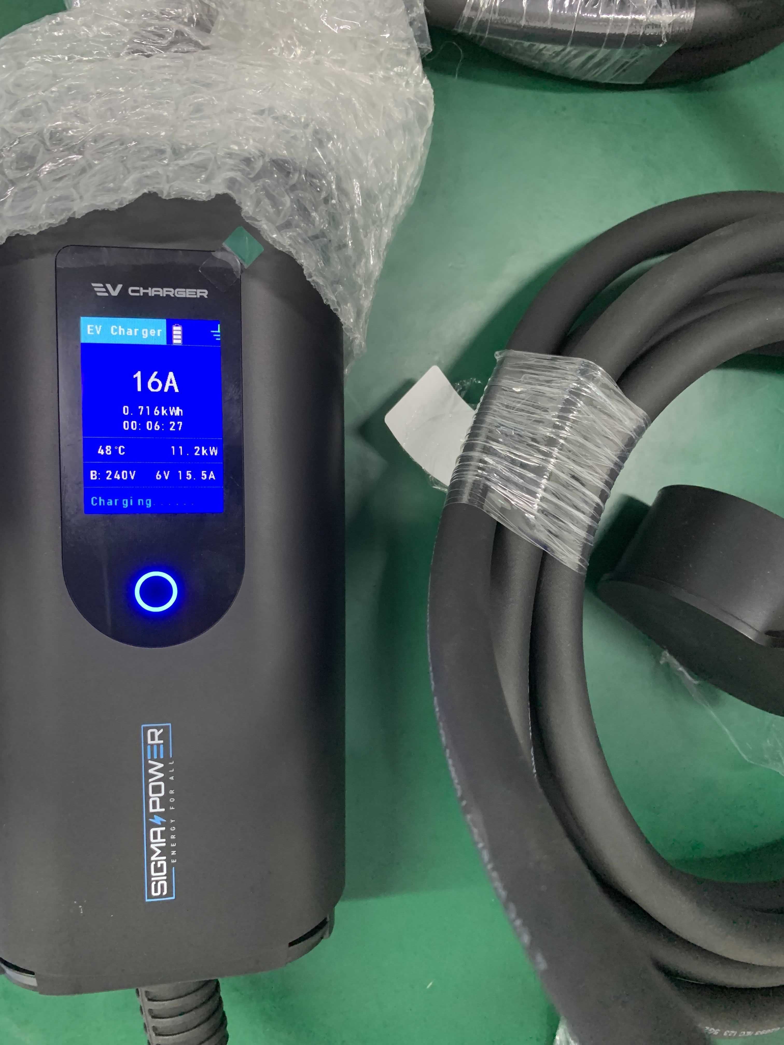 Зарядна Станция 3.7 kW, Тип 1; Всички Екстри; WiFi модул с App Контрол