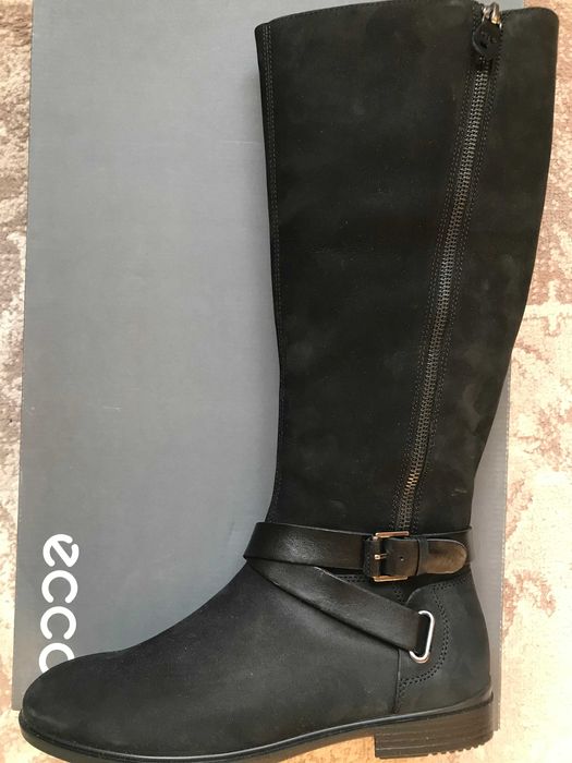 Сапоги женские демисезон ECCO 38р-р новые