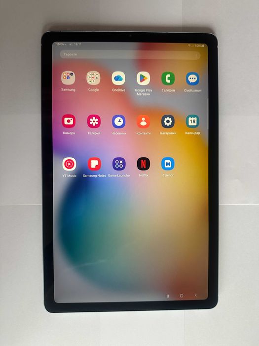КАТО НОВ ! Samsung Galaxy Tab S6 Lite (2024) - 64GB - SIM карта 4G LTE