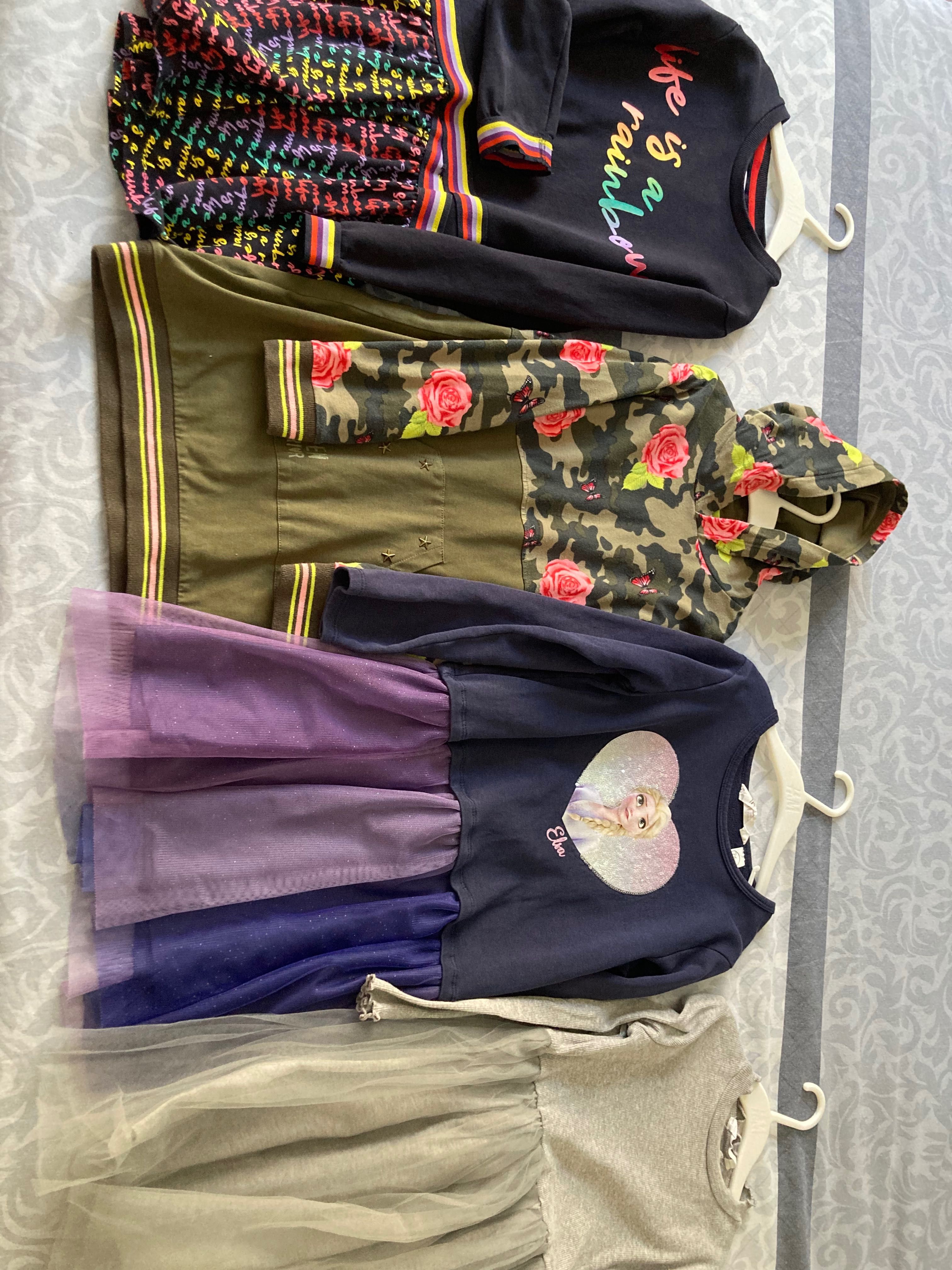Рокли  7-8 години летни и зимни-H&M,MNG,Boboli,NATHKIDS