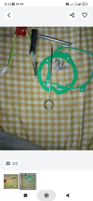 Set bujie sirocou,cu cheie.