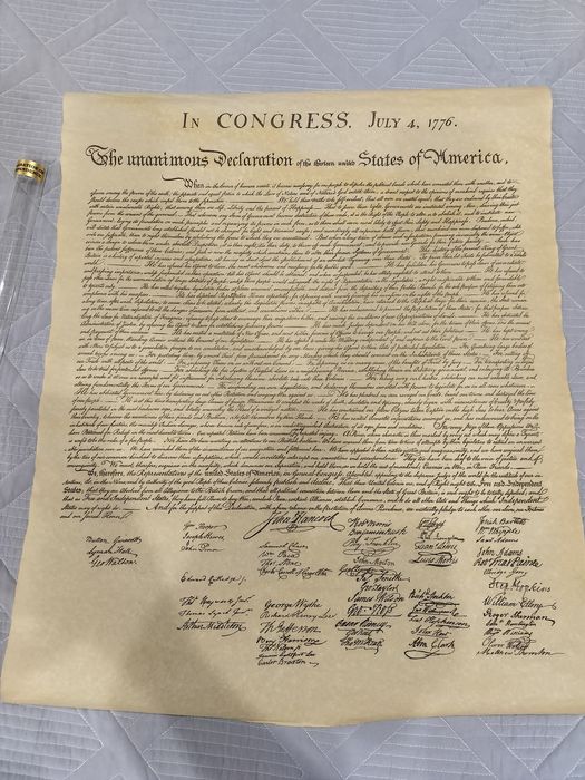 Дубликат Декларации о независимости США