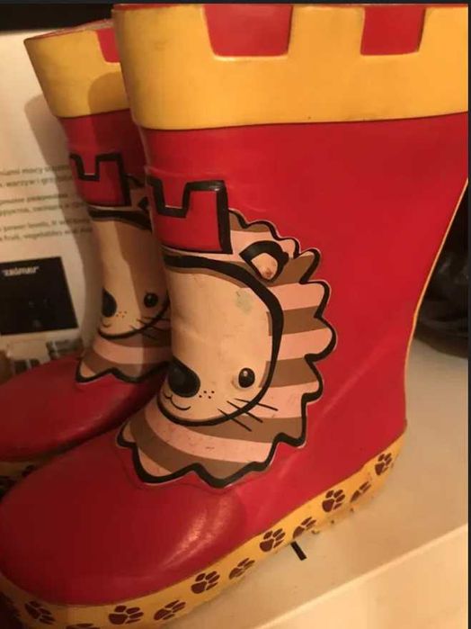 Cizme cauciuc pt ploaie, cochete nr. 28 si nr. 30 1+1 gratis