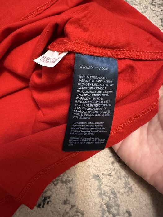 Tricou baieti 9-10 ani, 140 cm, Tommy Hilfiger