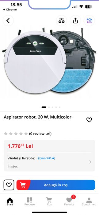 Aspirator robot 20w