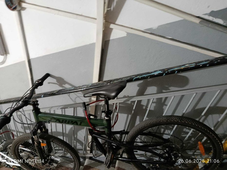 Bicicleta carpat Verde inchis