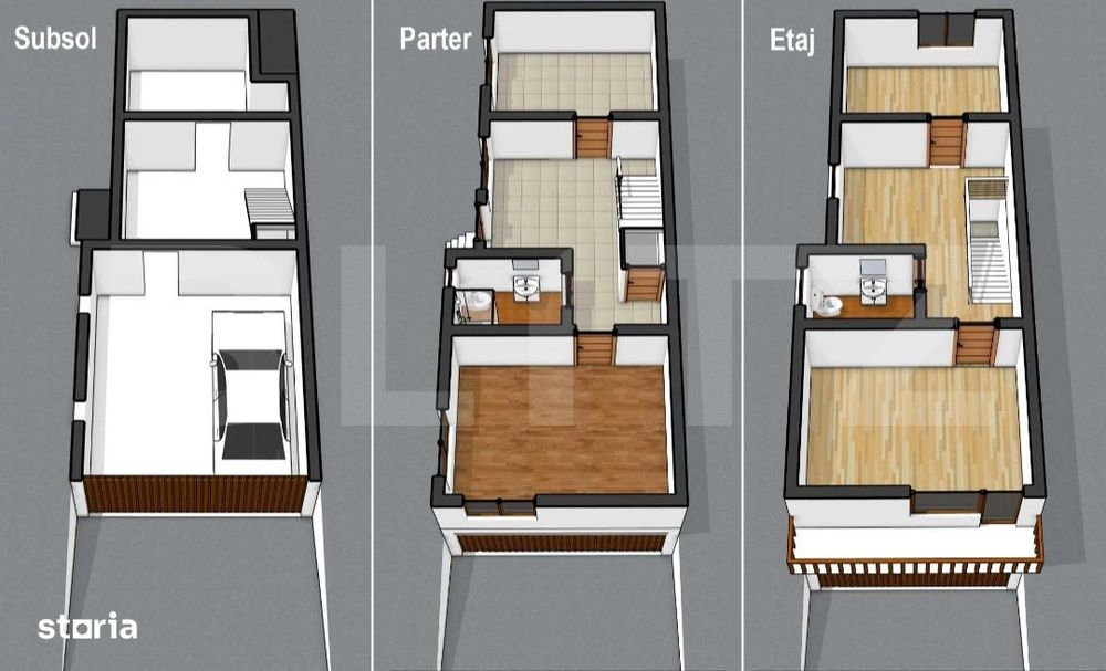 Case idependente aceeasi curte, 152.79 mp, zona Marasesti–Cantacuzin