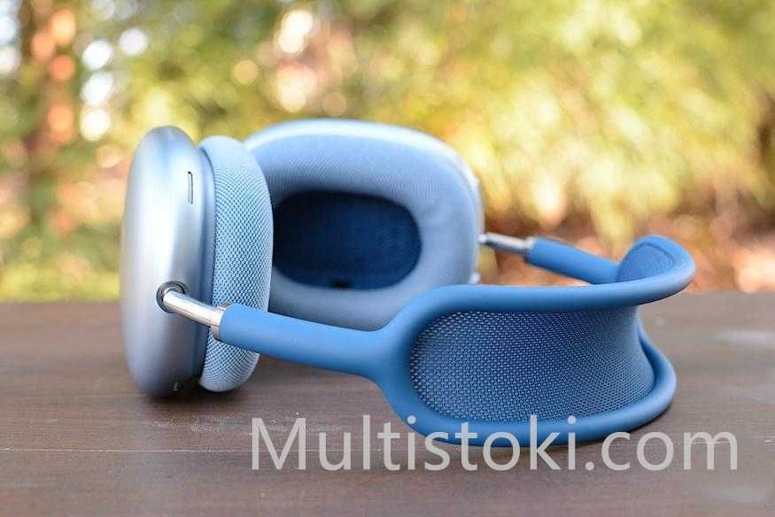 Безжични слушалки AirPods Max с кожен калъф 3 цвята