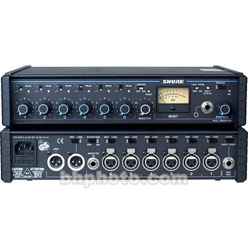 Микрофонный микшер shure m367
