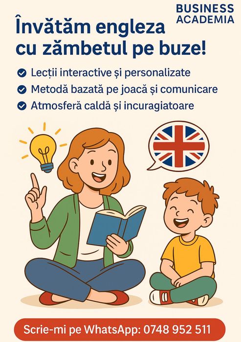 Meditatii si cursuri intensive engleza orice nivel