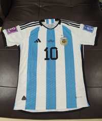 Tricou Messi Argentina campionatul mondial Qatar XL