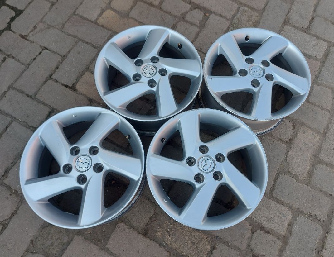 Set jante originale aliaj Mazda seria 16x7JJ ET55 - 5x114,3