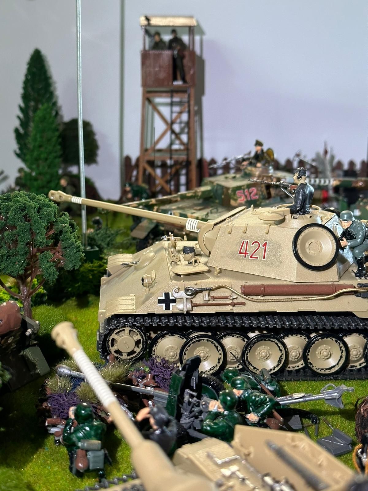 Diorama WW2 Machetă al 2lea Război Mondial