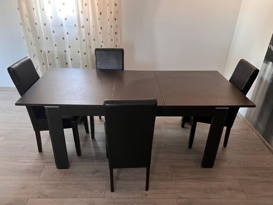 Set masa și 4 scaune