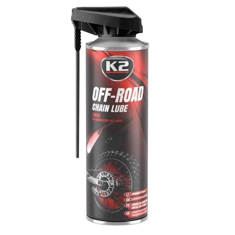 Спрей суха смазка за Мото Вериги K2 - 500 ml.