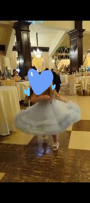 Rochita eleganta de ocazie fetițe 5 ani