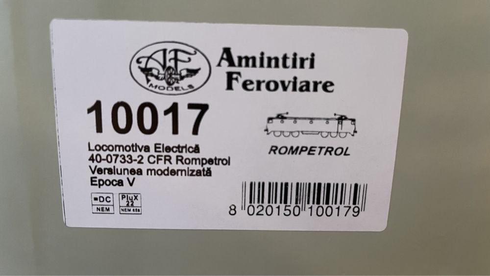 Locomotiva CFR 060 DA vopsire Rompetrol, AF10017