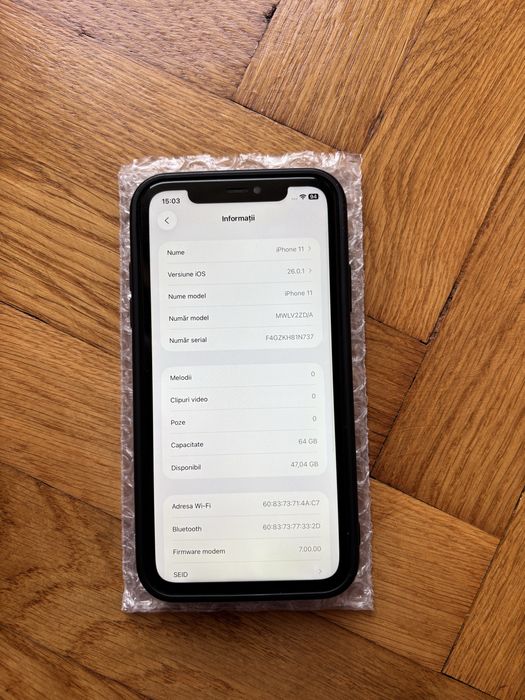 Iphone 11 de 64 Gb Black