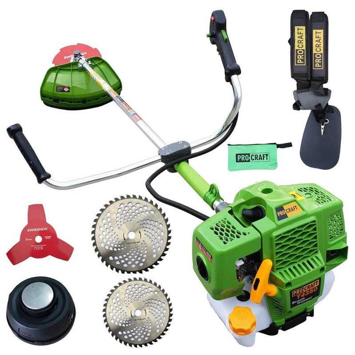 Motocoasa Procraft Germany 4350 5,8 CP 52CC 4 sisteme Garantie