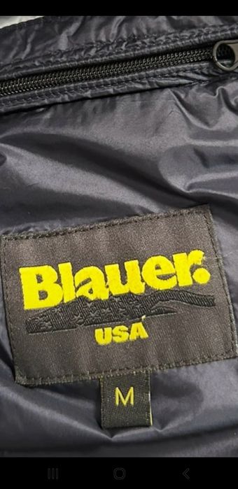 Geaca  puf Blauer M nouă