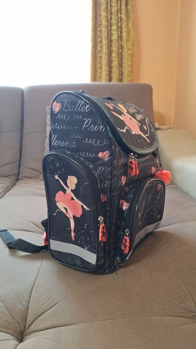 Ученическа раница балерина
Ученическа ергономична раница Derform Ball