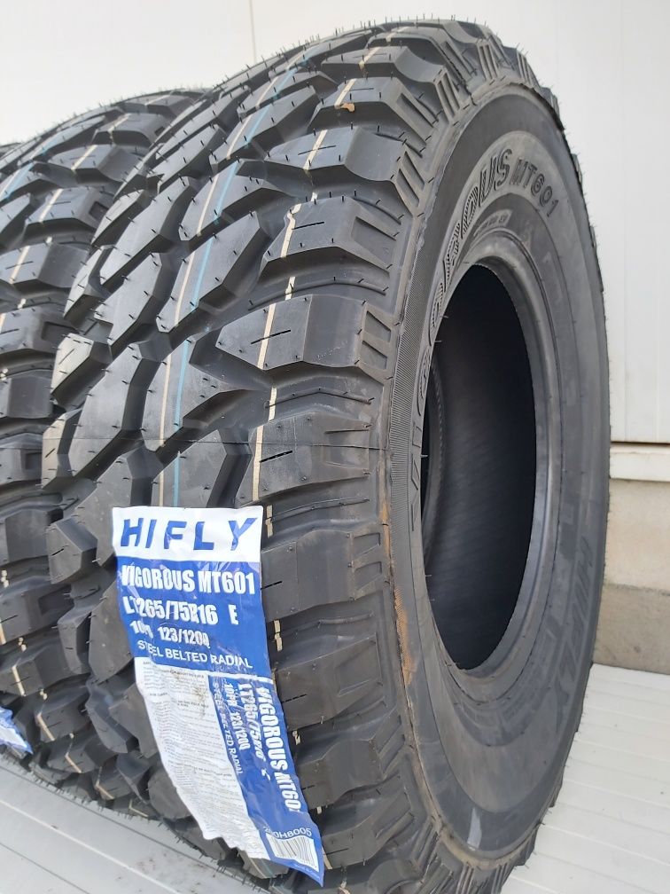 265/75 R16, 123Q, HIFLY Mud Terrain M+S, Anvelope Off-Road