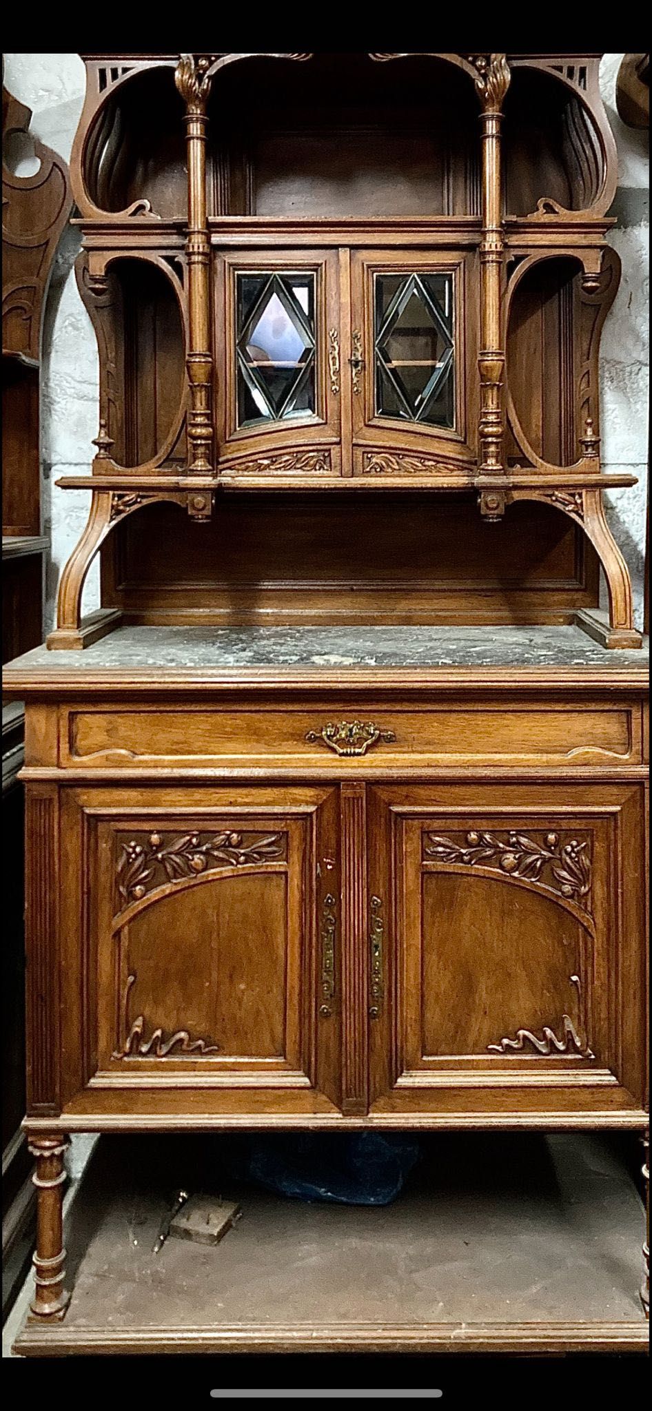 Set vitrine ART Nouveau