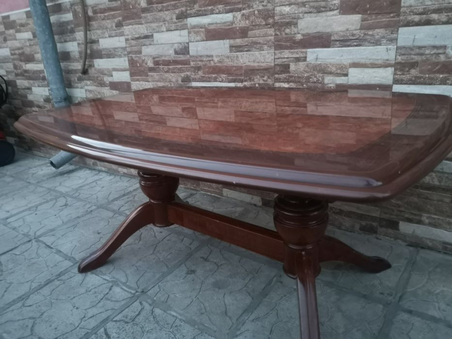 Холна Маса от Махагон 115/70ст регулиране Височина