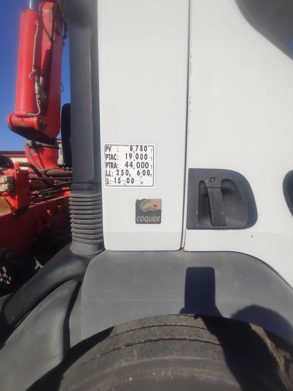 Cap tractor Renault 370 DCI cu Macara FASSI -  Posibilitate Rate