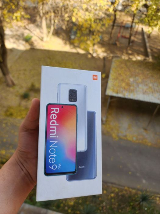 Redmi note 9 pro 8/128 karobka bor