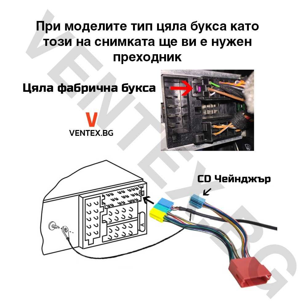 CD чейнджър Bluetooth за Audi от 1998 - 2006 блутут за радио ауди WEFA