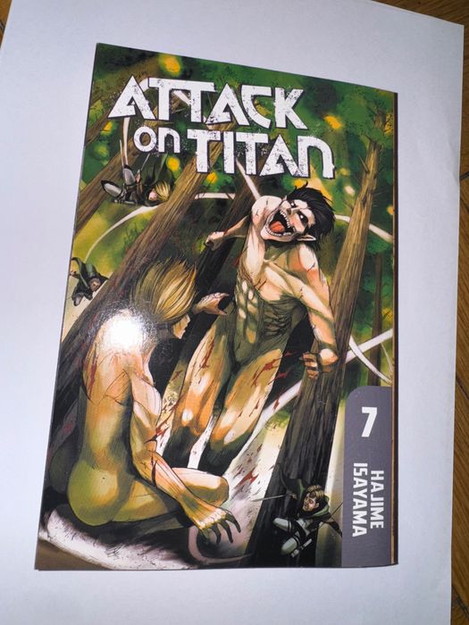 Манга attack on titan 7