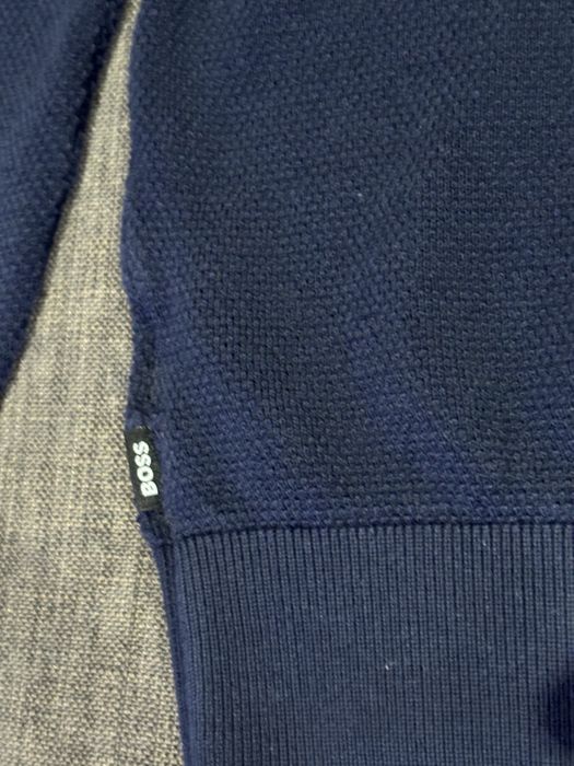 Pulover BOSS bleumarin S