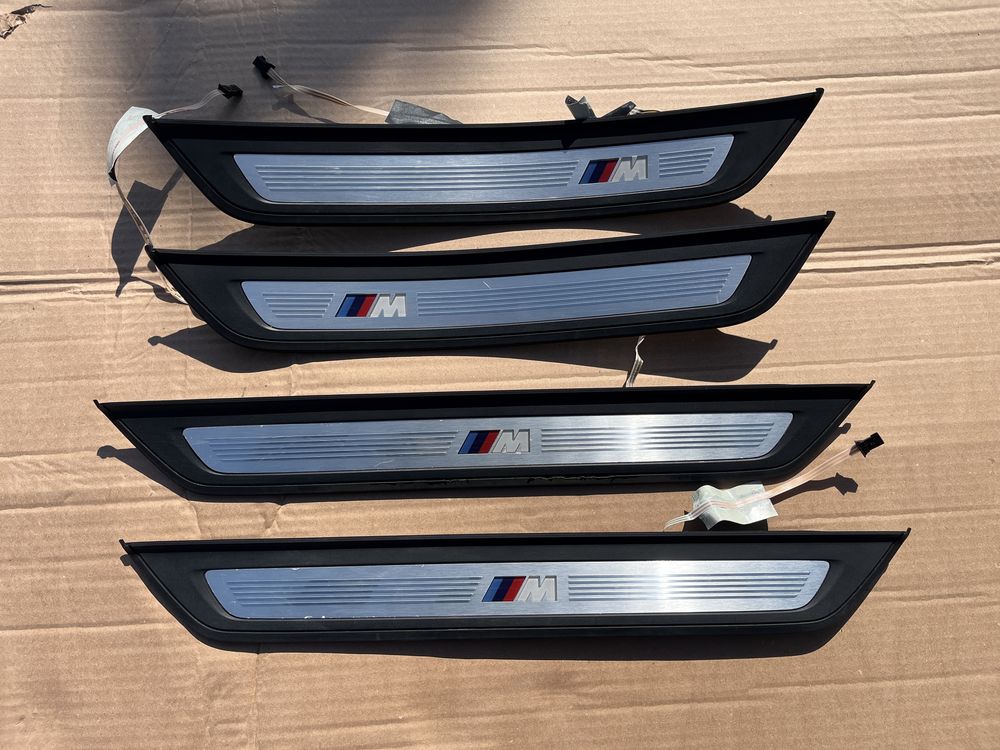 Praguri / ornamente praguri iluminate / ornament M BMW Seria 5 G30 G31