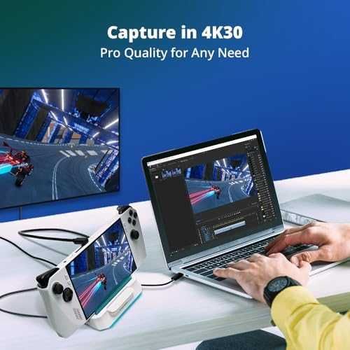 Нова Докинг станция с 4K запис и 65W зарядно - за Steam Deck, Switch