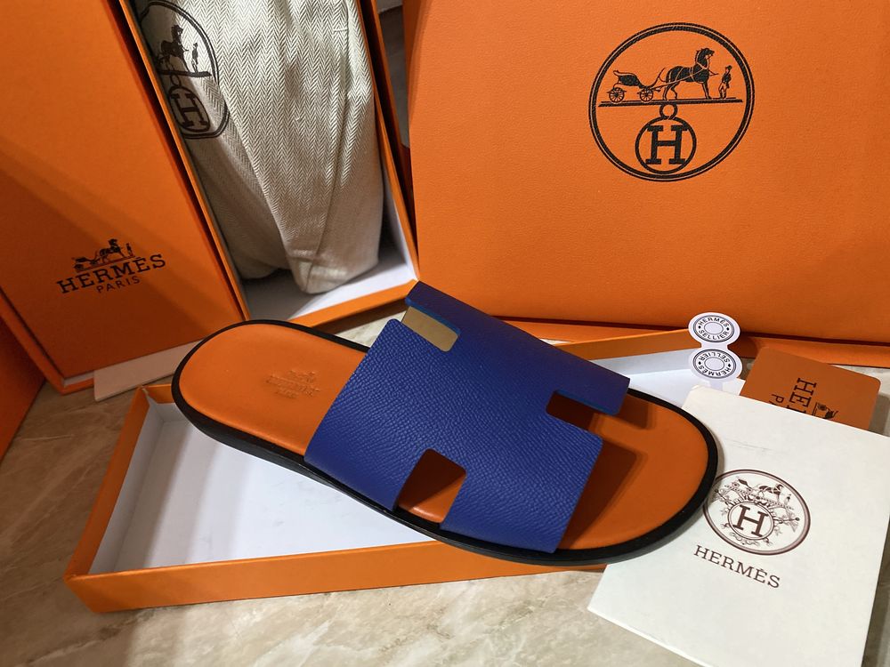 Papuci Hermes Premium fullbox