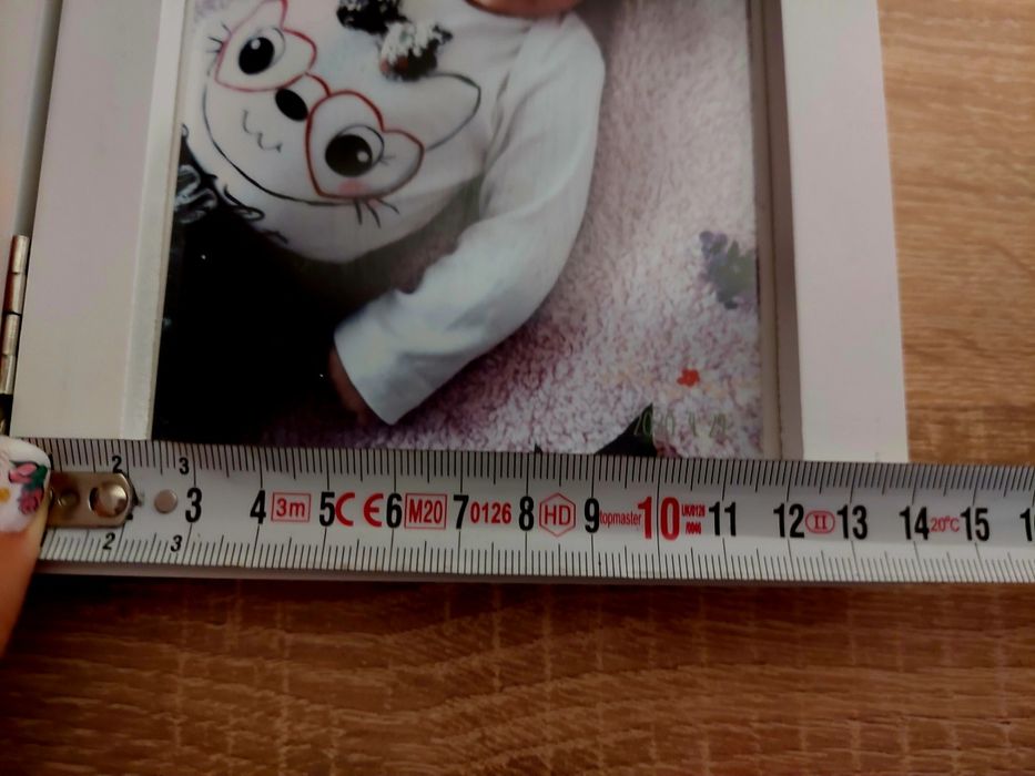 Комплект рамка за отпечатък с глина и снимка