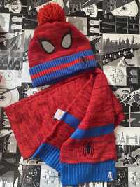 Шапка с шарфом(зима)