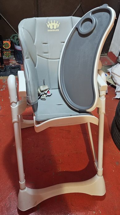 Детски стол за хранене Moni, Chocolate