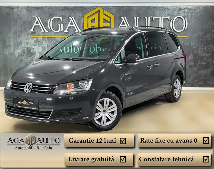 Volkswagen Sharan Livrare gratuita/ Posibilitate finantare/ Rate fixe cu avans 0