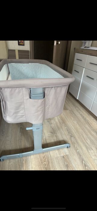 Бебешка мини кошара с падаща страна Chicco - Next 2 Me